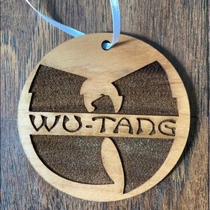 Wooden Wu-Tang ornament